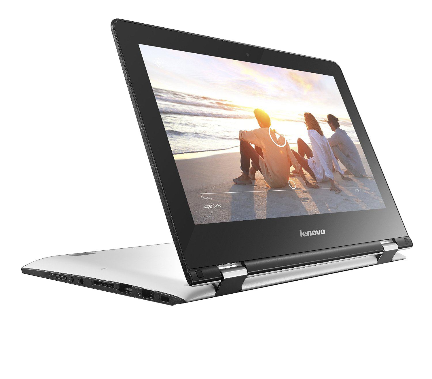 Lenovo Yoga 300 Blanco Híbrido 2 En 1 295 Cm 116 1366 X 768 Pixeles Pantalla Táctil Intel Celeron N3060 4 Gb Ddr3l Sdram 500 Gb Unidad De